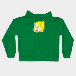 Super Saiyan Scruffy Kids Hoodie